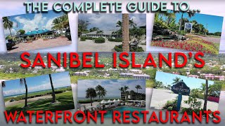 TOP Waterfront Restaurants and Bars on Sanibel Island  DOWNLOAD the FREE Waterfront Trail PASSPORT [upl. by Holds]