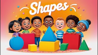 Shapes School  Learn Shapes for Kids  Kids Song learnshapes kidssong education kids cartoon [upl. by Florentia]