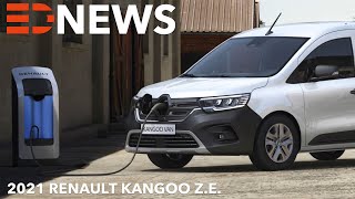 2021 Renault Kangoo ZE  kommt der MercedesBenz Citan auch elektrisch als TKlasse [upl. by Traggat242]