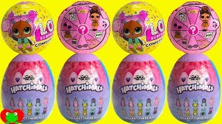 LOL Dolls Gets Hatchimals Surprise Eggs [upl. by Augustine145]