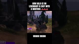 How Halo CE on Legendary is easy with a Warthog 🚗🚗🚗 halo subscribe [upl. by Akcinat992]