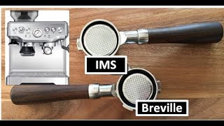 54mm IMS Filter Basket  Is it Best Mod for Breville Espresso Machine [upl. by Lipscomb]