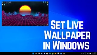 How to Change Lock Screen Wallpaper in Windows [upl. by Cchaddie]