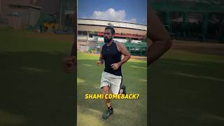 Chinnaswamy Stadium मे Bowling Practice कर्ते दिखे Mohammad Shami  INDvNZ 2ND TEST shorts [upl. by Borries]