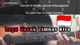 Kunci Gitar GARUDA DI DADAKU  Netral  Chord Gampang Semua [upl. by Nnyladnarb]