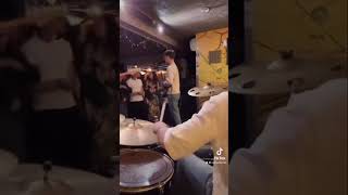 Who needs Toms🤷‍♂️ drums groovedrumming drummer indiemusic jam [upl. by Eelime]