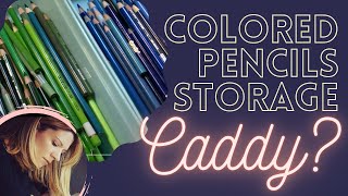 I have a NEW PENCILSTASH Colored Pencil and Coloring Supply Storage [upl. by Trepur237]