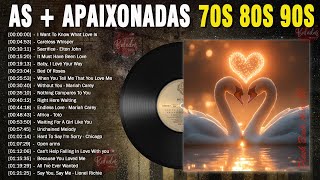 As 100 Melhores Musicas Internacionais Romanticas Anos 70 80 90  Flashback 70 80 e 90 0822 [upl. by Akkinahs]