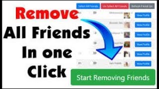 how to unfriend multiple friends on Facebook with PC [upl. by Nivanod]