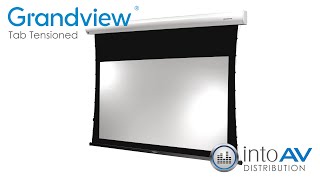 Grandview Tab Tensioned Projector Screen For Home Theatre [upl. by Madlin]