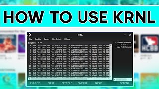 HOW TO USE ROBLOX EXPLOITS KRNL DOWNLOAD [upl. by Animsay132]