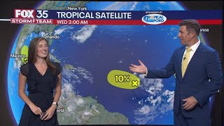 Tropics update 4 disturbances in the Atlantic Caribbean and Gulf heres where and why [upl. by Anuahsal289]