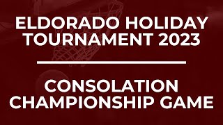 Eldorado Holiday Tournament  Eldorado vs Hamilton County Consolation Champ [upl. by Lewie]