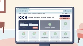 KrankenkassenDinge ganz einfach online erledigen  Ihr persönlicher OnlineBereich Meine KKH [upl. by Aicirpac]
