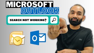 Fix Microsoft Outlook Search not working Search result incomplete items are still being indexed [upl. by Llednar]