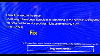 How to fix NW312051 Cannot connect to the server  Internet connection failed PS4 [upl. by Tiossem]