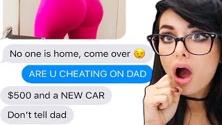 PARENTS CAUGHT CHEATING OVER TEXTS [upl. by Edge]