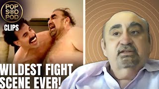 Ken Davitian on ICONIC quotBORATquot Hotel Fight Scene  Popcorn and Soda Clips [upl. by Arlee]