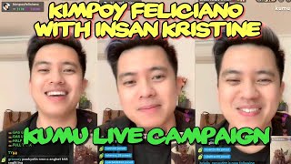 KIMPOY FELICIANO CAMPAIGN LIVESTREAM WITH INSAN KRISTINE 😊 [upl. by Fitalludba]