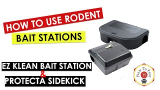 How To Use Rodent Bait Stations  EZ Klean Bait Station and Protecta SideKick Bait Station [upl. by Hobart]