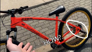 HOW DID I PUT PEGS ON MY MOUNTAIN BIKE C100 [upl. by Gavin]