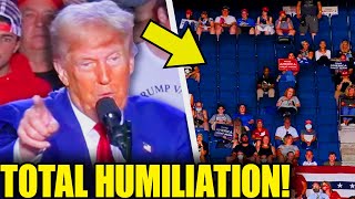 Trump HUMILIATED by EMPTY Rally INSTANTLY Loses IT [upl. by Terryn]