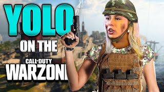 YOLO ON THE WARZONE HAWK TUAH EDITION Commanding Officer [upl. by Corabella924]