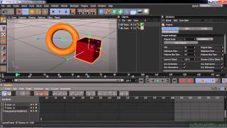 Cinema 4D Lite Tutorial  Viewing The Timeline Keyframe And FCurve Modes [upl. by Shere]