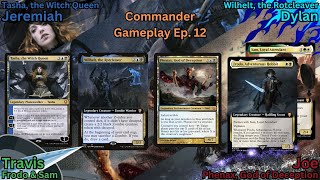 Commander Gameplay Ep12 Tasha Mill v Wilhelt Zombies v Phenax Mill v FrodoampSam Food MTG EDH [upl. by Havener]