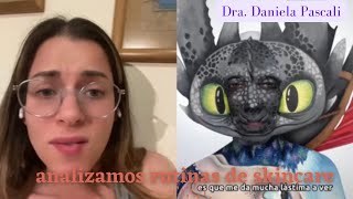 Analizamos rutinas de skincare  dermatóloga reacciona [upl. by Nonad]