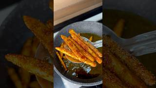 💢💥Quick and easy Crispy Banana fries 😋😋😋  Tasty and yummy 🤩 shorts trendingnow frenchfries [upl. by Ratha]