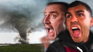 Nelk Boys Trapped in a Deadly Tornado [upl. by Nosyaj]