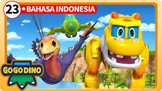 GOGODINO EXPLORERS EP23 Terbanglah Arkaeopteriks Kartun Anak  Dinosaurus  Mainan GOGODINO [upl. by Poul]