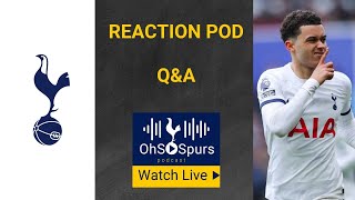 Tottenham vs Brentford Reaction  QampA [upl. by Yaf]