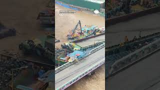 Typhoon Chaos Barges Collide with Bridge in Philippines [upl. by Raviv]