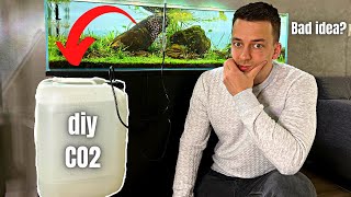 HOW TO MAKE A DIY CO2 SYSTEM  XXL DIY CO2 SYSTEM😱 dont try this at home [upl. by Lemyt]