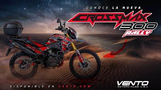 Vento Crossmax300 Rally  Nuevo poder offroad [upl. by Neeruan]