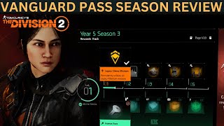 The Division 2  VANGUARD SEASON PASS REVIEW [upl. by Ileak]