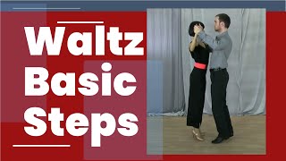 How to Waltz dance for beginners  The box step [upl. by Namhar]