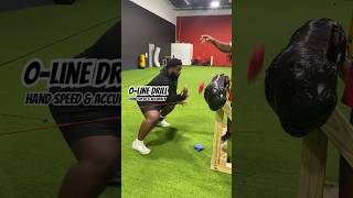 OLine Drill Punch Speed amp Power OLine OffensiveLine Drills ProLimitAthletes [upl. by Keldah825]