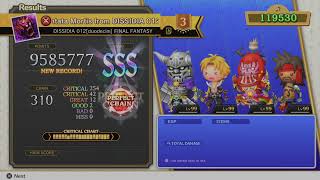 Cantata Mortis from Dissidia 012duodecim Quest Complete  Theatrhythm Final Bar Line [upl. by Hurless]