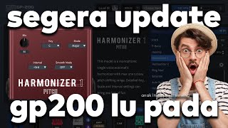 ADA HARMONIZER DI VALETON GP200  Update Firmware GP200 v163  Vlog BR [upl. by Enisamoht59]