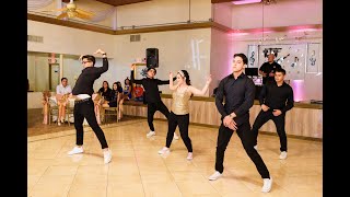 Anela Quinceanera Surprise Dance Houston Chambelanes Company [upl. by Retse830]