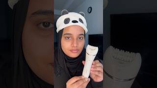 How to epilate your facial hair  Philips epilator 8000  shorts Philips [upl. by Dickenson]