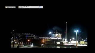 Indiana Harbor leaving the Soo Locks heading to Two Harbors MN 111224 [upl. by Sillert]