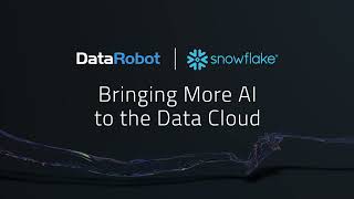 DataRobot is Bringing More AI to Snowflake the Data Cloud  Demo [upl. by Nicholas]