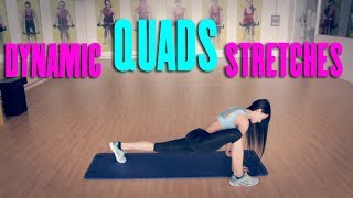 DYNAMIC QUADS AND HAMSTRINGS STRETCHES [upl. by Tomas138]