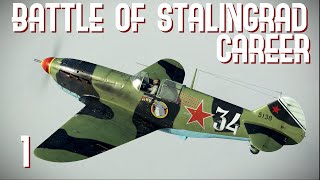 IL2 Great Battles  Battle of Stalingrad Career  Ep1  Welcome to the Front [upl. by Ceporah]