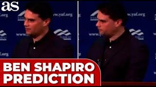 BEN SHAPIRO nails it 2018 PREDICTION accurately foresees BIDENHARRIS succession plan [upl. by Diba]