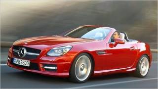 Der neue Mercedes SLK Drei Dächer zur Wahl [upl. by Kacy919]